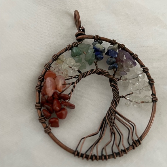 Chakra Tree Necklace - Picture 4 of 4
